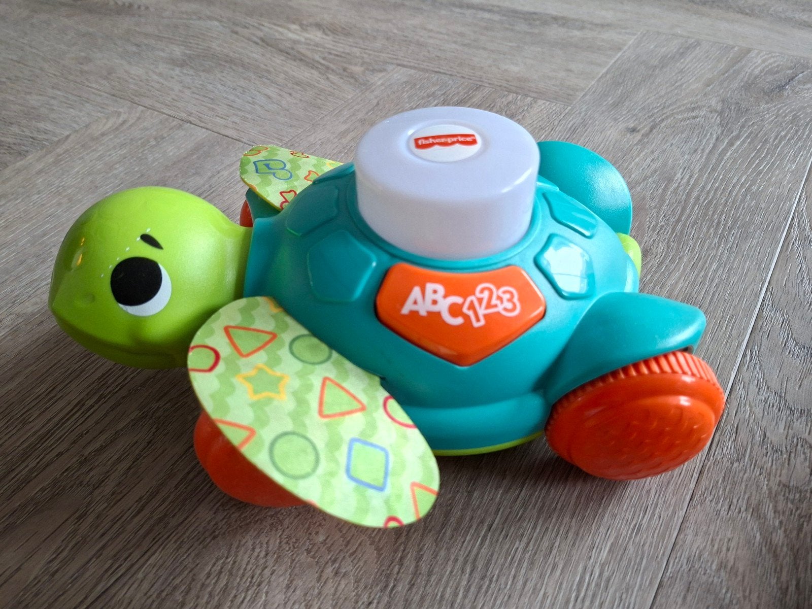 Fisherprice Kruipende Schildpad, Ophalen, Gebruikt, 6 maanden tot 2 jaar