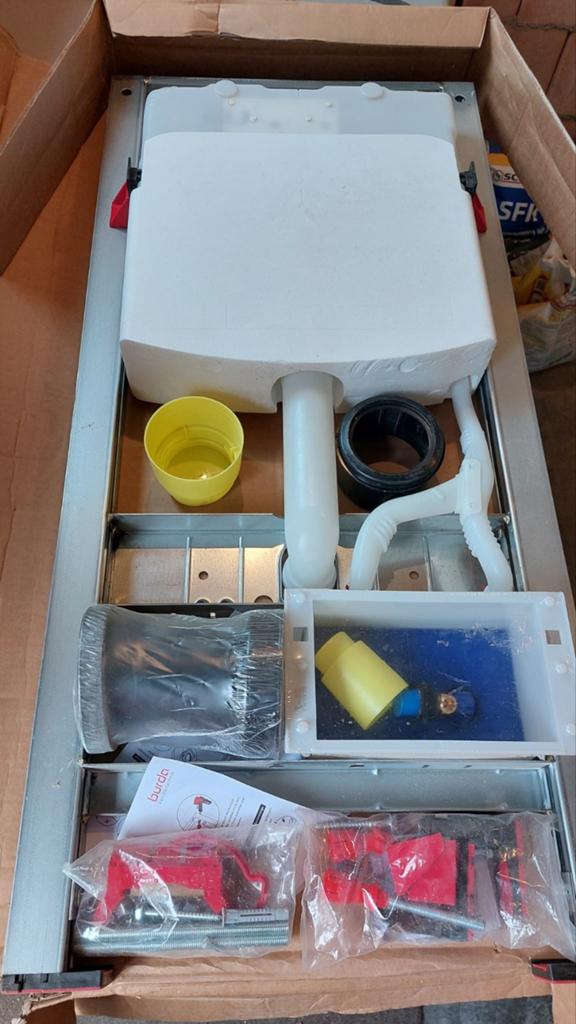 Nieuw in doos Geberit UP320 inbouwreservoir, Ophalen of Verzenden, Nieuw, Toilet