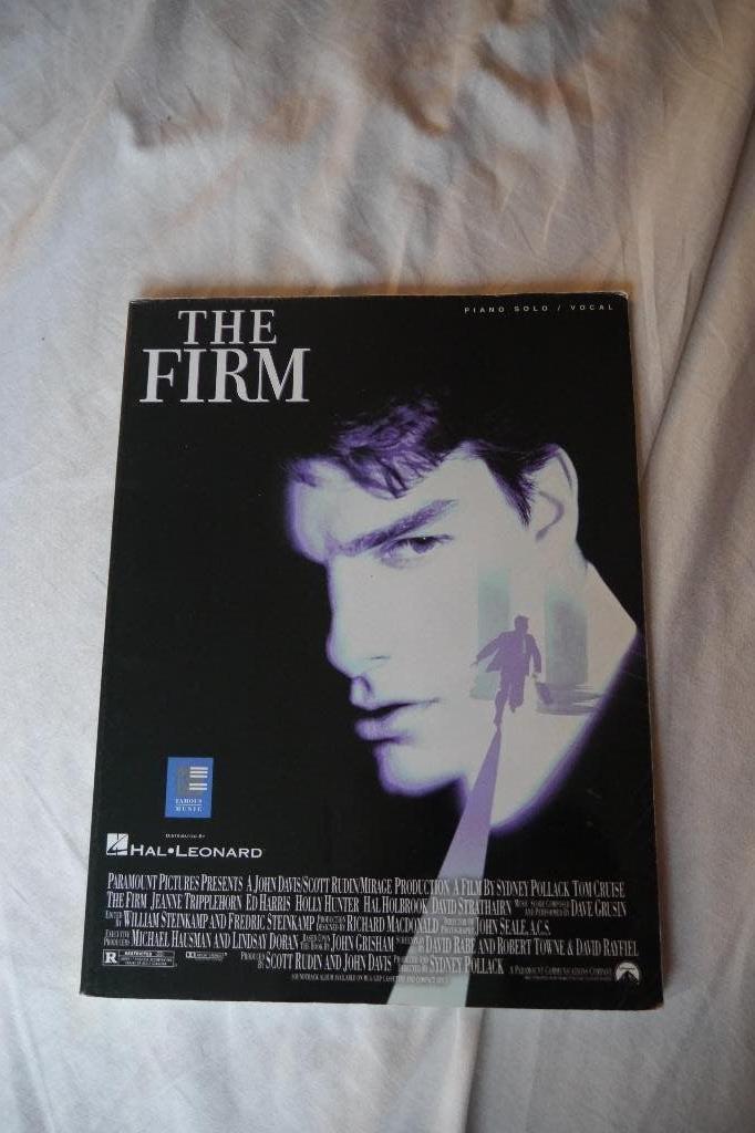 Bladmuziek The Firm (film met Tom Cruise), Filmmuziek en Soundtracks, Ophalen of Verzenden, Zo goed als nieuw, Artiest of Componist
