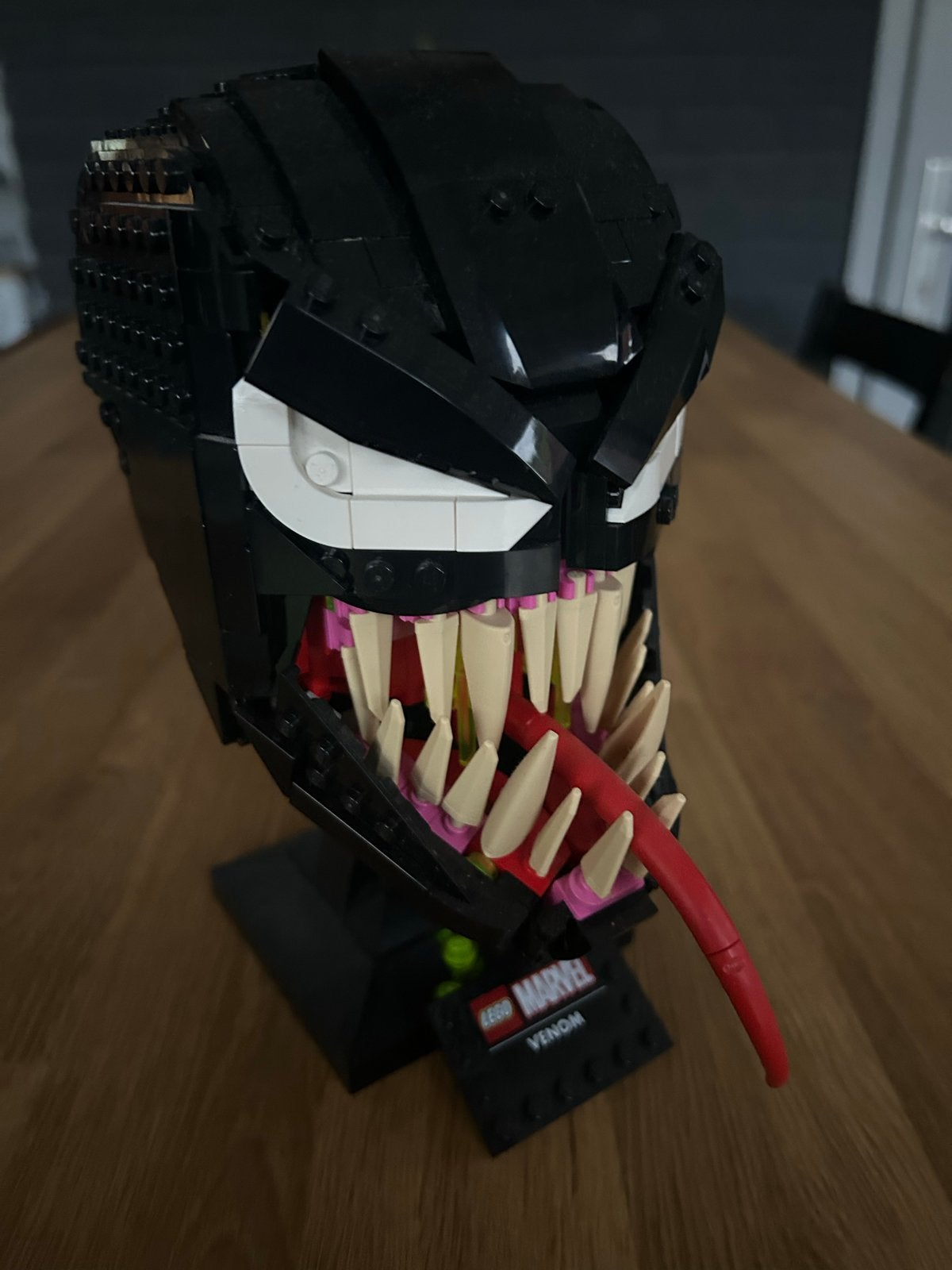LEGO Marvel Venom (76187) - Bouwbare Buste, Ophalen of Verzenden, Zo goed als nieuw