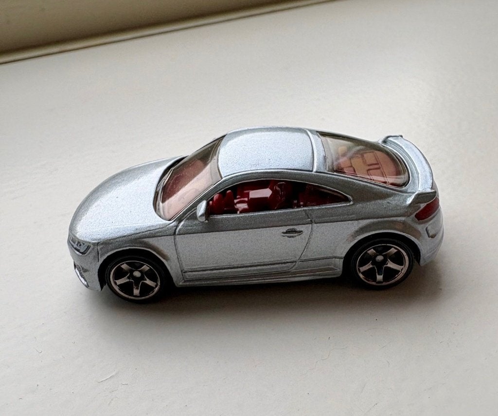 Matchbox Audi TT RS Zilver, Ophalen of Verzenden, Nieuw, Auto
