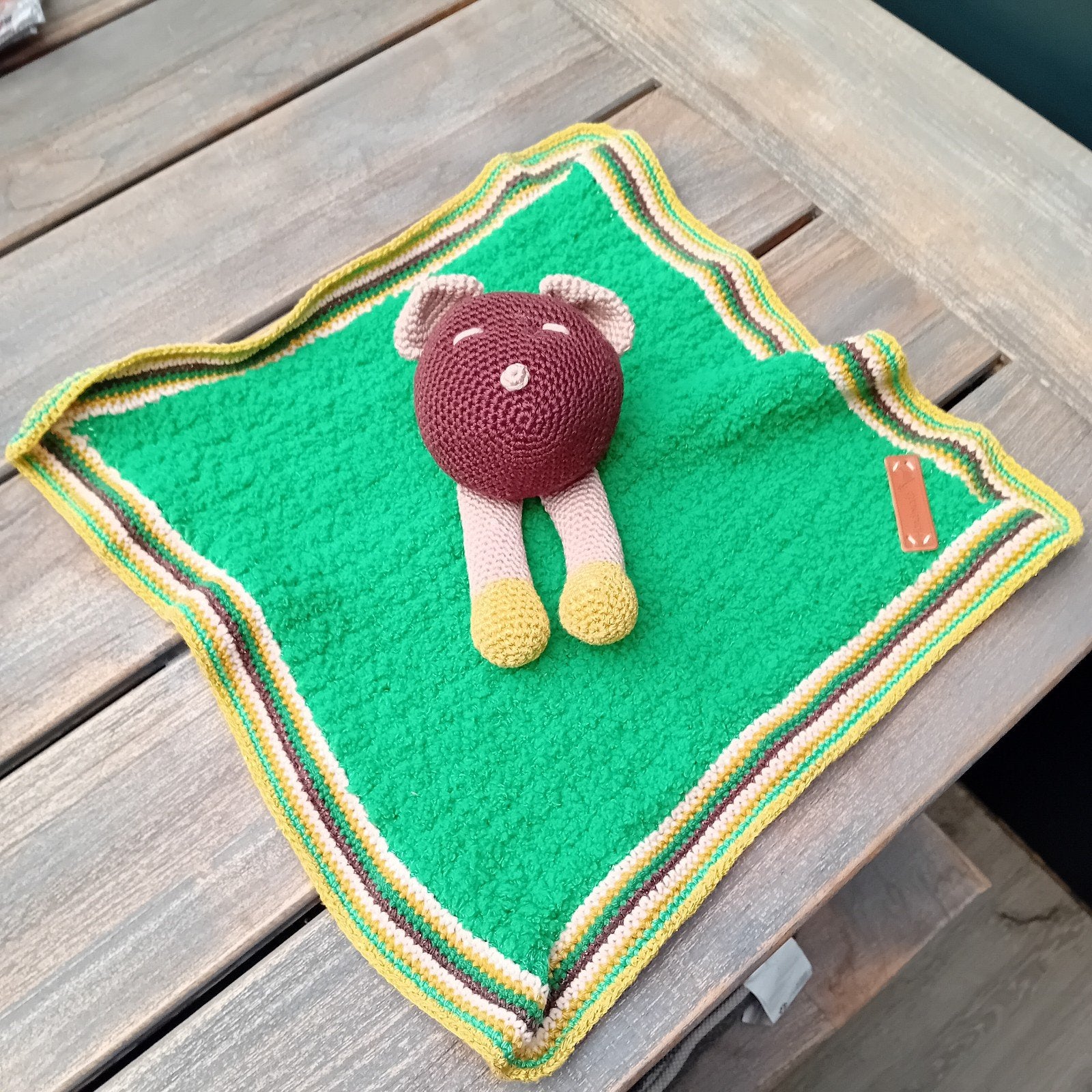 Gehaakt knuffeldoekje, Ophalen of Verzenden, Nieuw, Haken, Overige typen