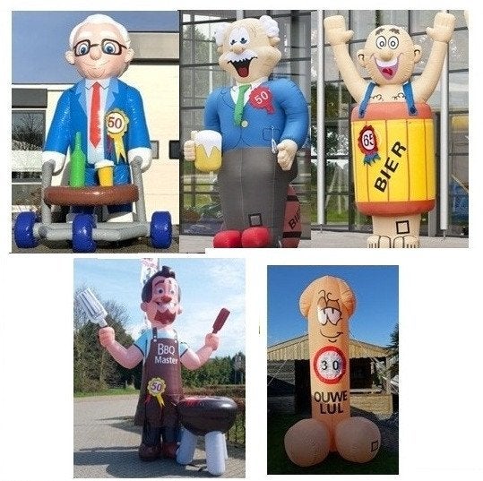 Abraham en Sarah poppen te huur | Stadskanaal Veendam, Ophalen, Zo goed als nieuw, Abraham of Sarah
