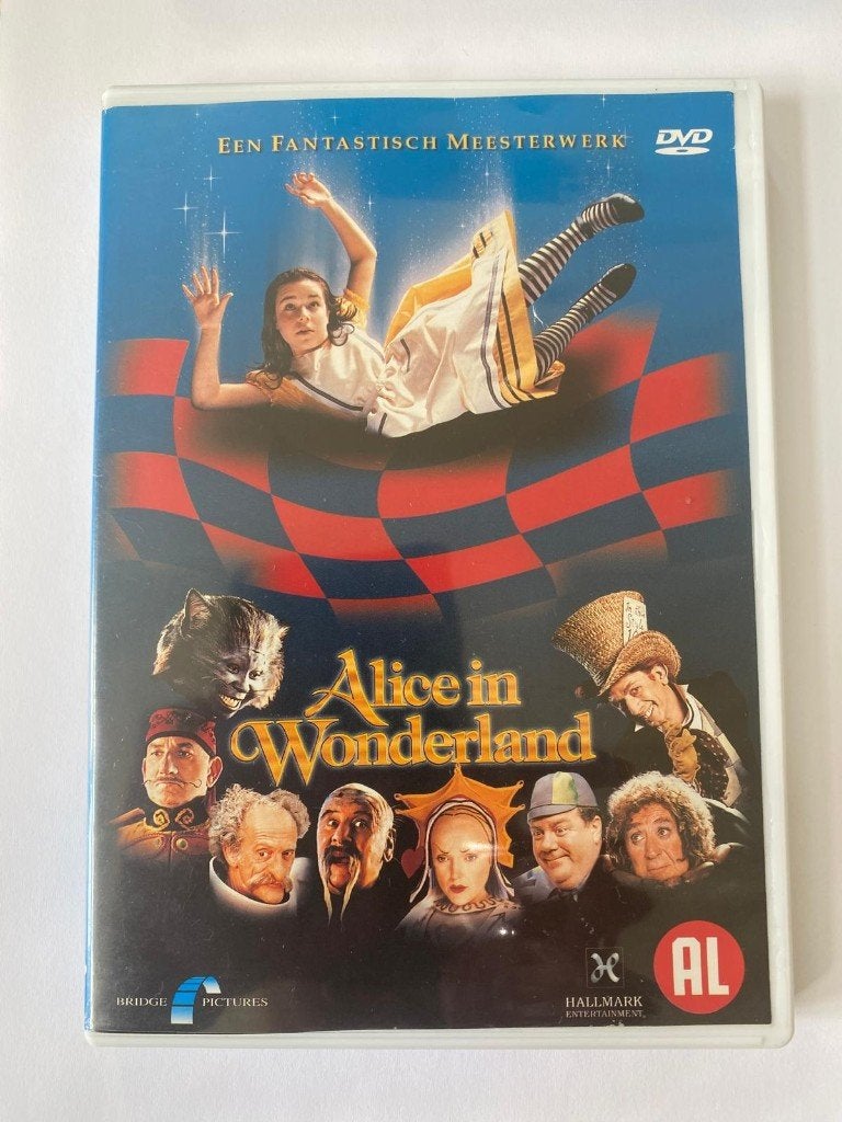 Alice in Wonderland (1999) DVD – Nederlandse ondertitels, Alle leeftijden, Nederlands, Ophalen of Verzenden, Gebruikt