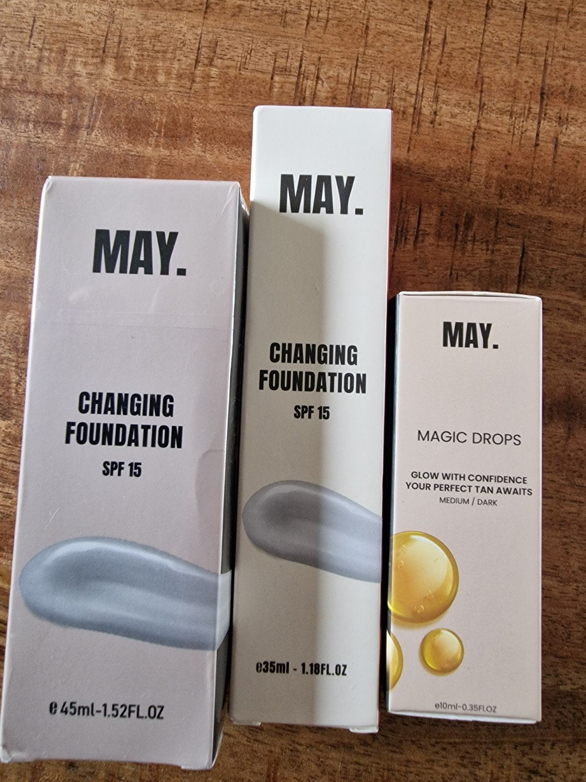 MAY foundation, Ophalen of Verzenden, Nieuw, Gehele gezicht, Camouflage