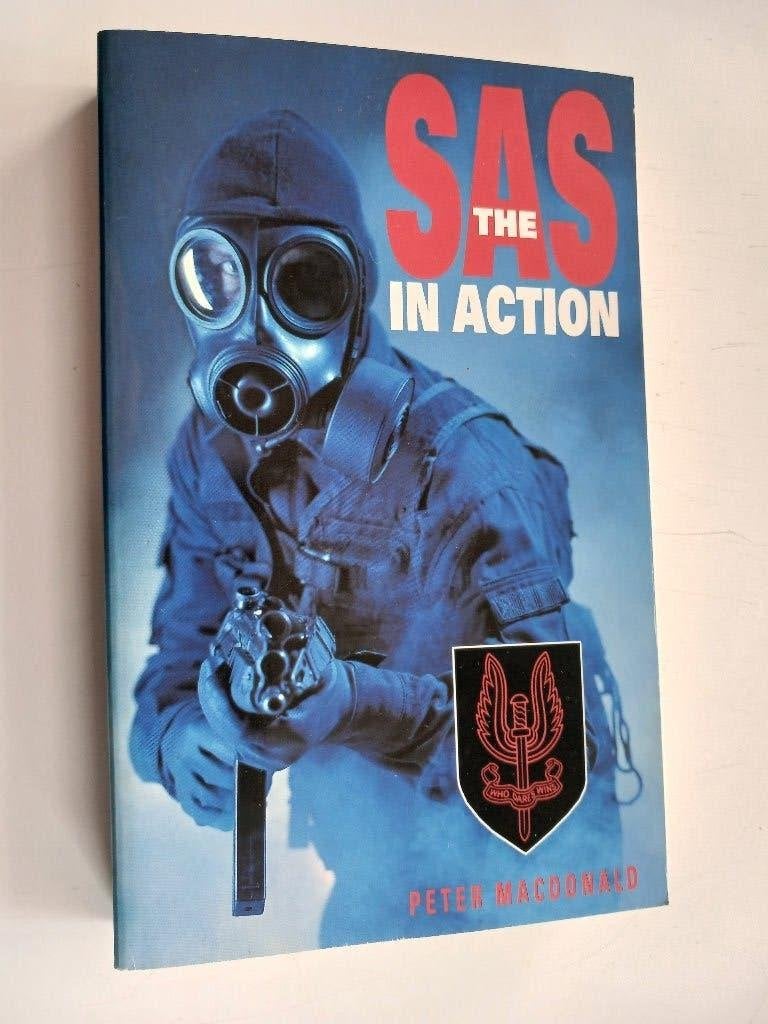The SAS in Action, Gelezen, Niet van toepassing, Ophalen of Verzenden, Overige onderwerpen