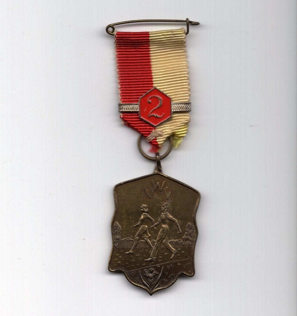 Medaille: Lentemars Nĳmegen, Ophalen of Verzenden, Overige materialen, Nederland