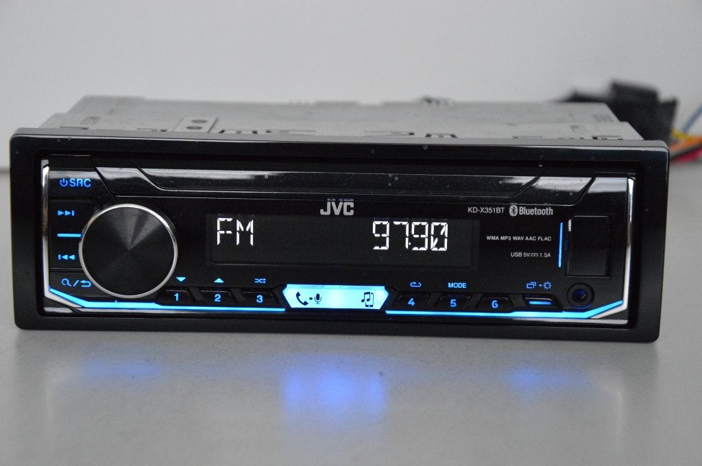 JVC  KD-X351BT  MP3  AUX  USB  BLUETOOTH, Ophalen of Verzenden, Zo goed als nieuw