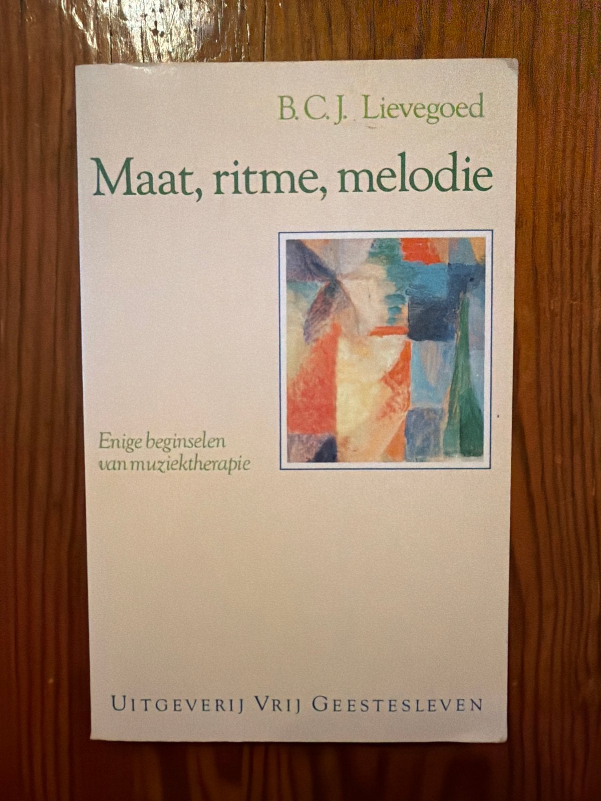 Maat, ritme, melodie - B.C.J. Lievegoed, Ophalen of Verzenden, Gelezen, Overige onderwerpen