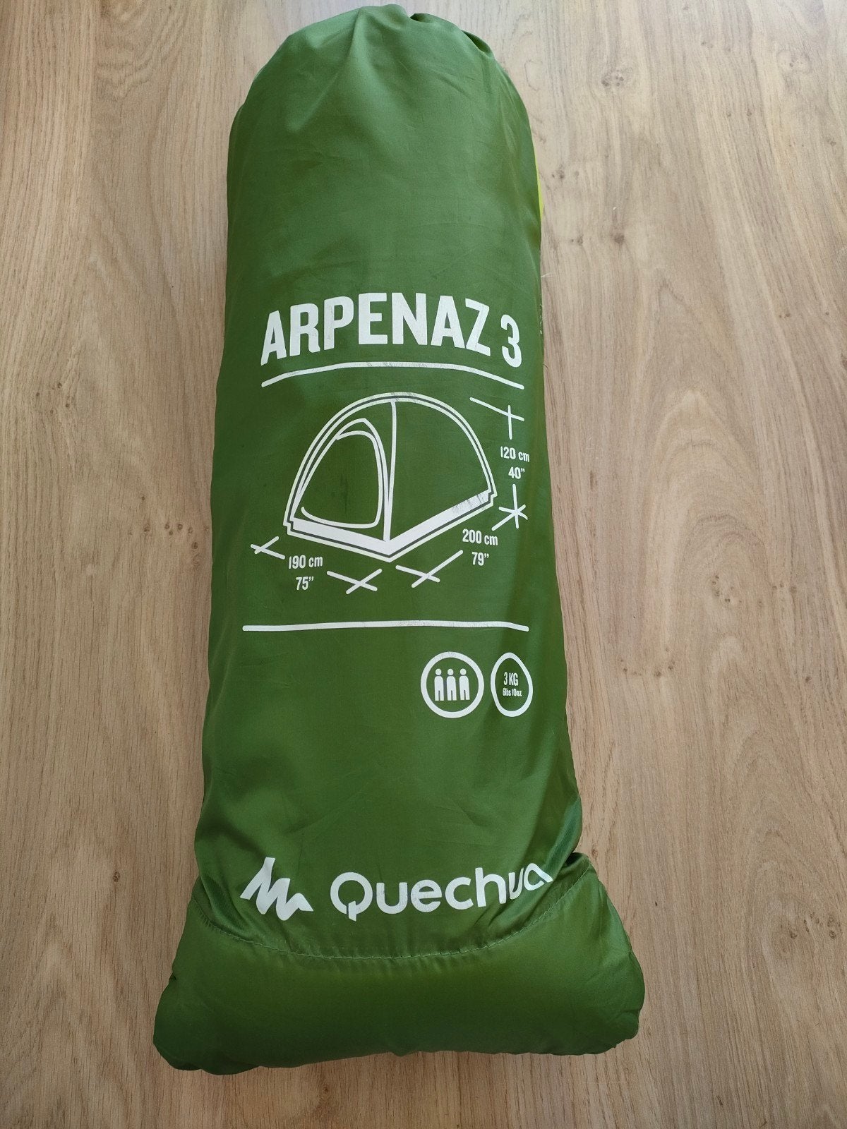Arpenaz 3 koepeltent, Ophalen of Verzenden, Zo goed als nieuw, Tot en met 3