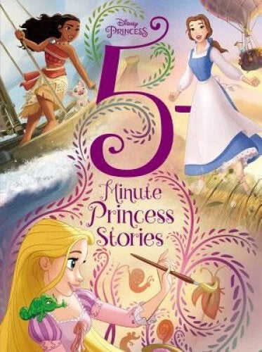 Disney Princess : 5 Minute Princess Stories, English, DISNEY BOOK GROUP STAFF, Jongen of Meisje, Ophalen of Verzenden, Zo goed als nieuw