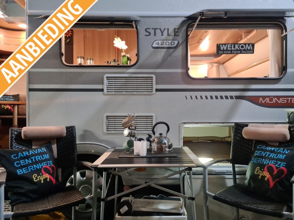 LMC STYLE COMFORT PLUS 420 BJ 2019 / MOVER / VOORTENT, Treinzit, 4 tot 5 meter, LMC en Münsterland, Tot en met 4