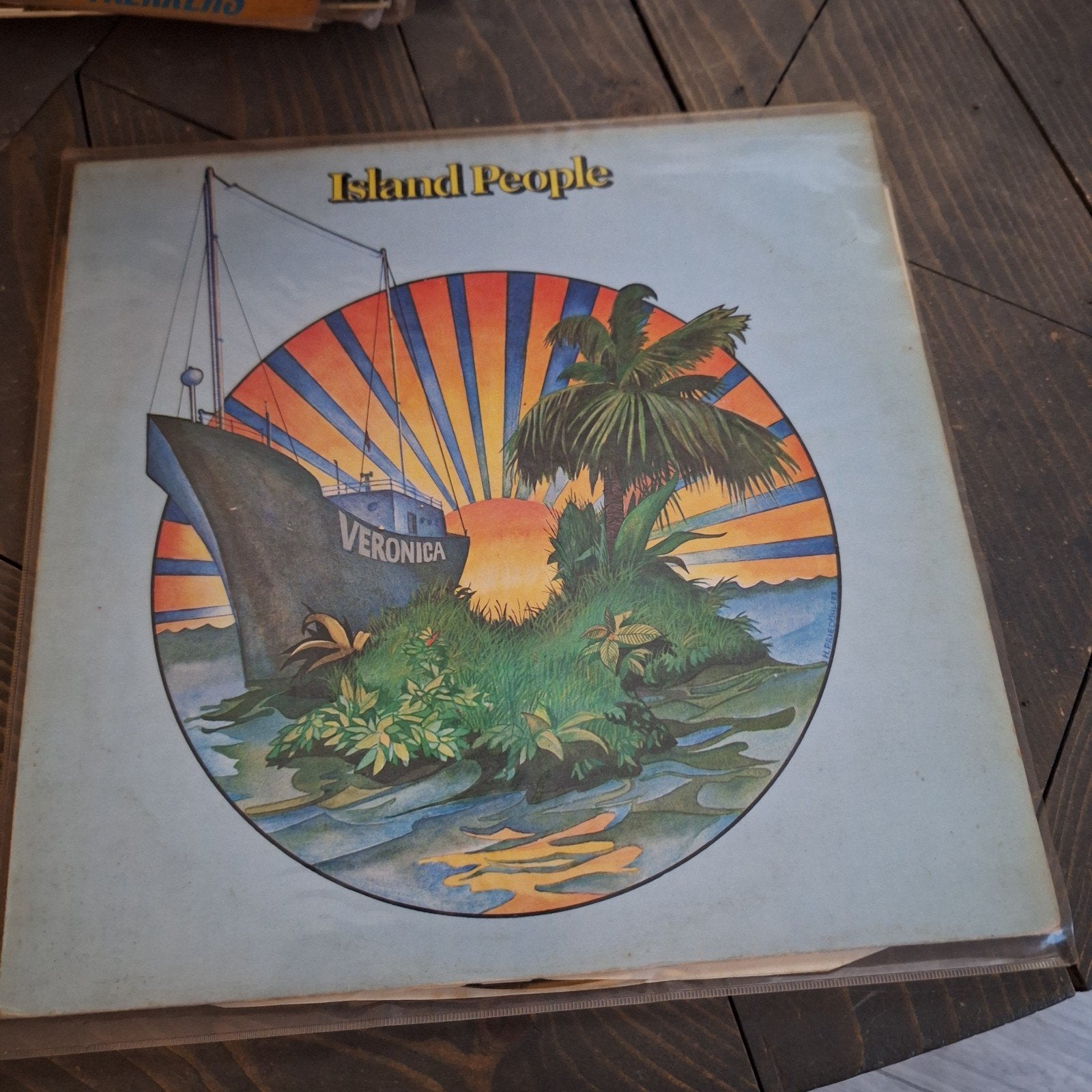 Island People - Diverse Artiesten (LP), LP, Gebruikt, Pop, Ophalen of Verzenden