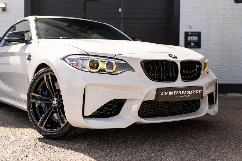 BMW 2-serie Coupé M2 DCT Carbon Pano Eventuri M Perf H&K, Auto's, BMW, Achterwielaandrijving, Gebruikt, 4 stoelen, Wit