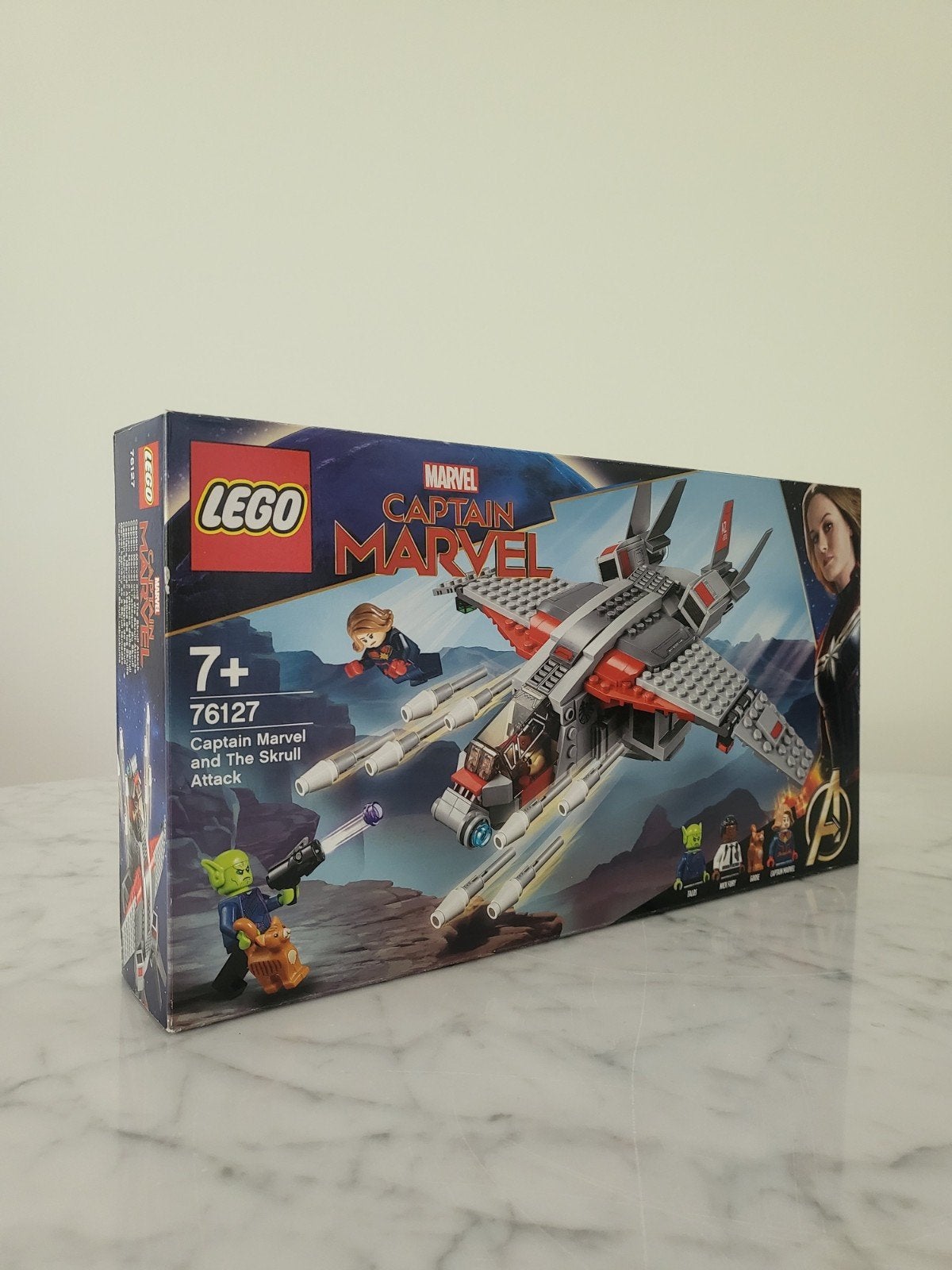 LEGO Captain Marvel en de Skrull Aanval 76127 Nieuw, Ophalen of Verzenden, Nieuw, Complete set, Lego