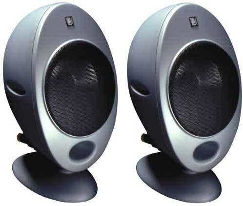 5x KEF HTS2001 Speakers – originele “eitjes”  surround, Gebruikt, 60 tot 120 watt, Front, Rear of Stereo speakers, Ophalen