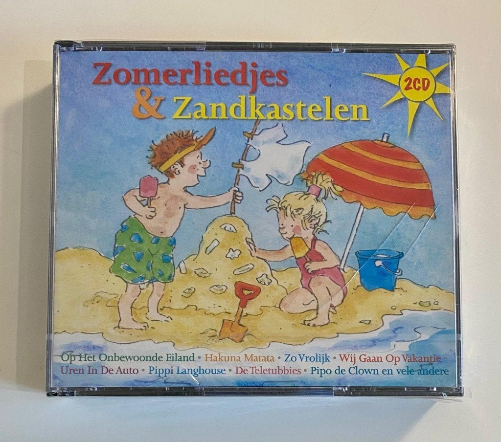 Zomerliedjes & zandkastelen – 2cd mint sealed, Boxset, Eerste persing, Ophalen of Verzenden, 6 tot 9 jaar