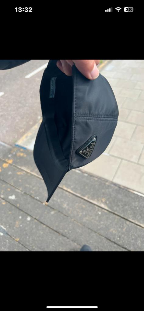 Prada pet, Kleding | Heren, Jassen | Winter, Ophalen of Verzenden, Zo goed als nieuw, Overige maten, Zwart