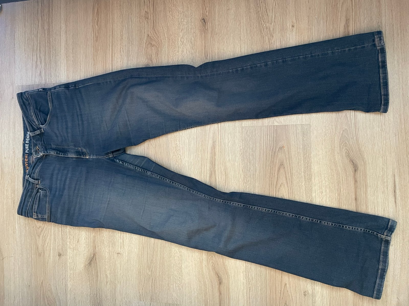 Kuyichi Zoe Bootcut Jeans - Aged Blue - Maat W33-34, Kleding | Dames, Spijkerbroeken en Jeans, Ophalen of Verzenden, Gedragen