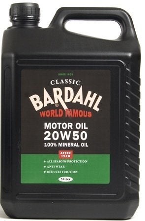Bardahl olie en additives v klassiekers 20W50 loodvervanger., Ophalen of Verzenden