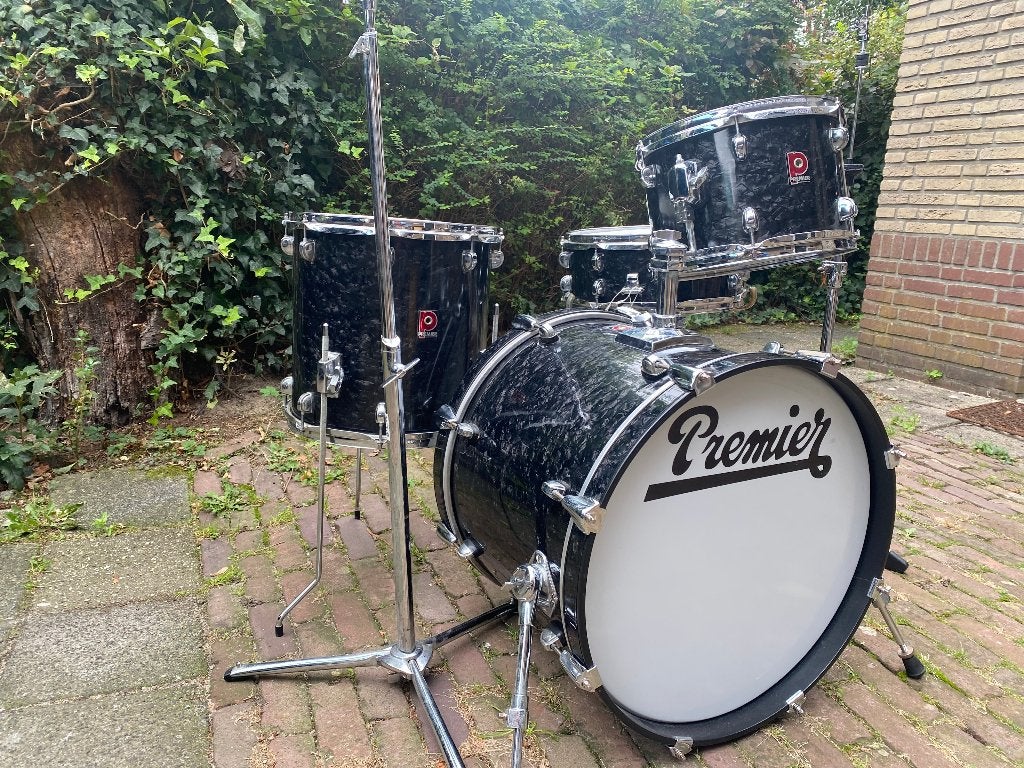 PREMIER jazz/fusion set, black diamond 20-12-14f-14sn...449, Ophalen, Gebruikt, Overige soorten, Snoeckgensh.