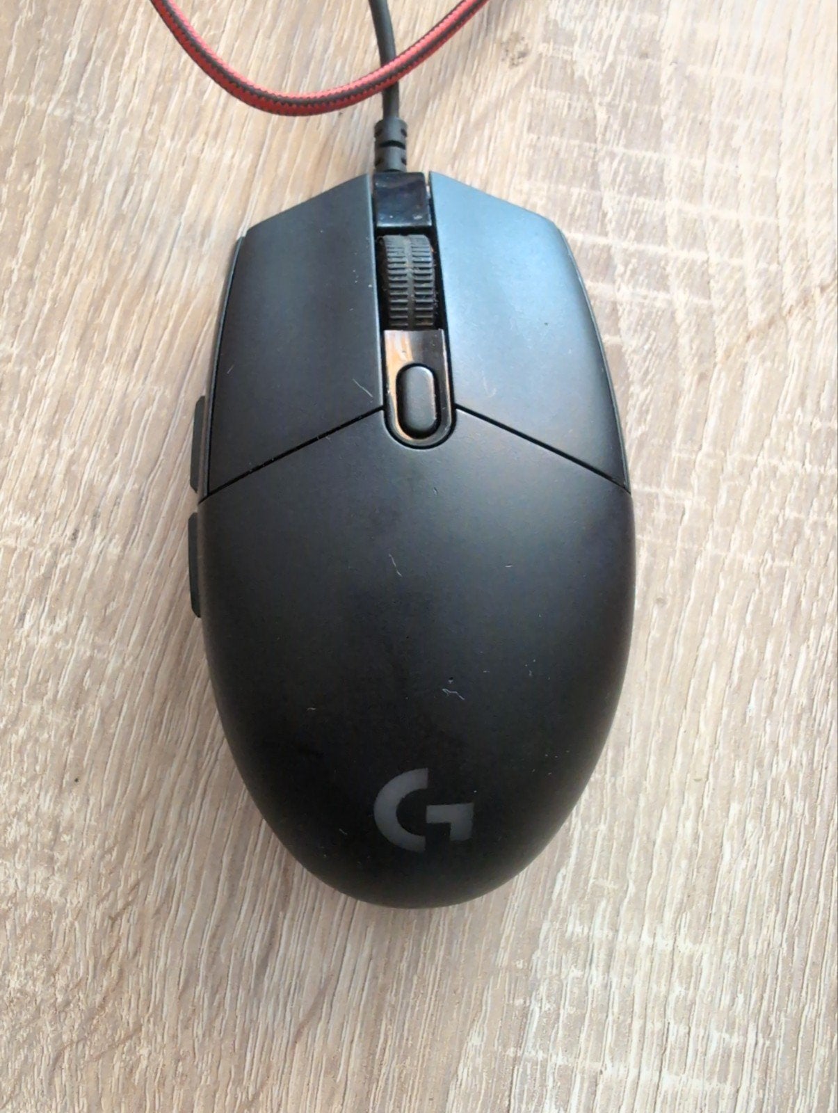 Logitech G203 Gaming Muis - Bedraad, Zwart, Computers en Software, Muizen, Zo goed als nieuw, Muis, Rechtshandig, Bedraad, Gaming muis