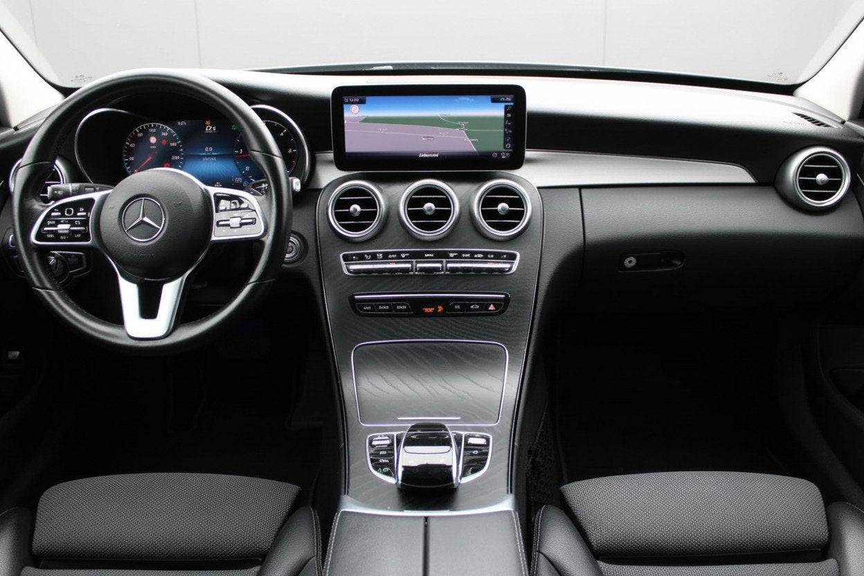 Mercedes-Benz C-Klasse Estate 180d Business Sol. Avantgarde, Automaat, Achterwielaandrijving, 4 cilinders, Blauw