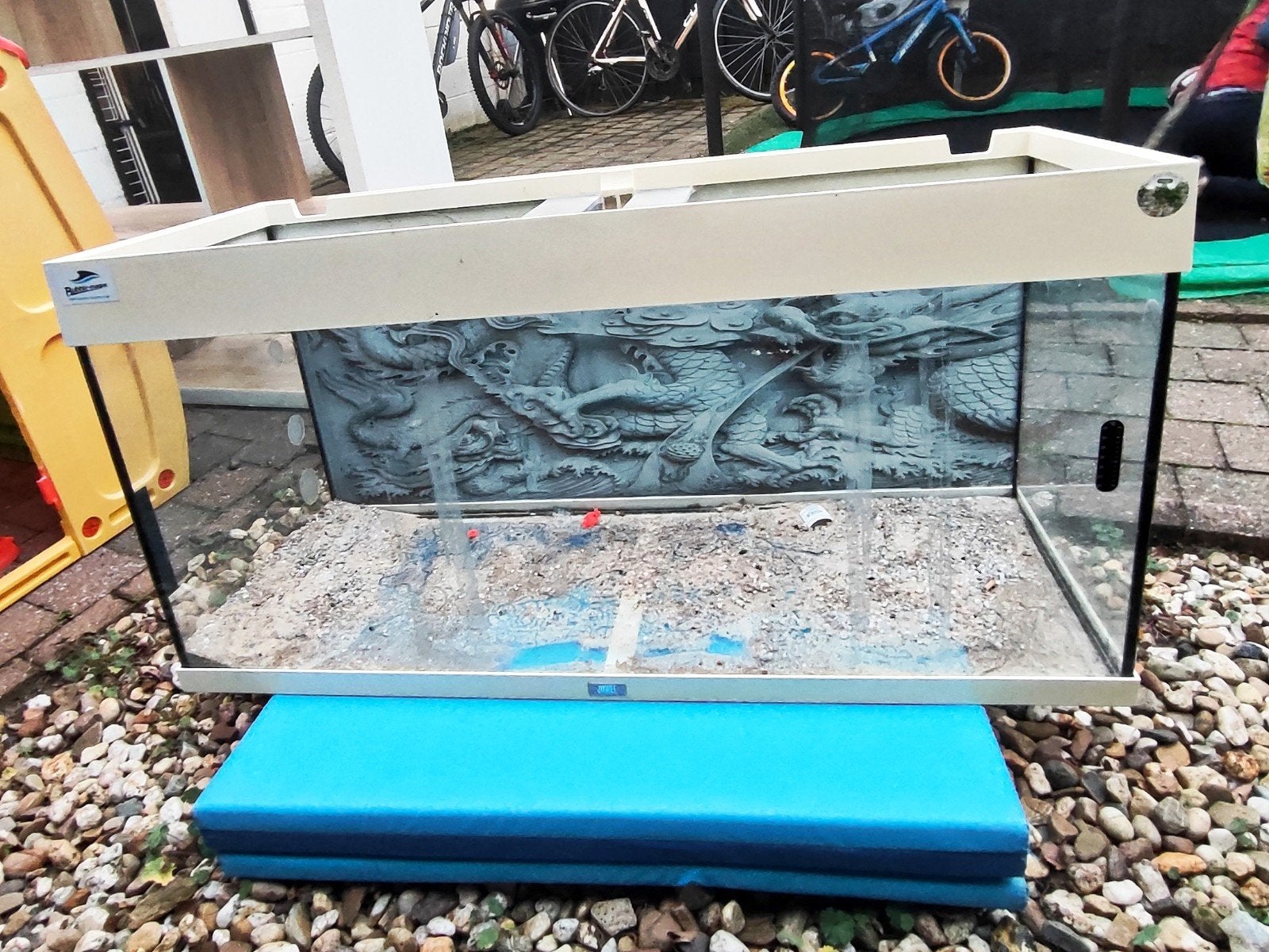 Aquarium 200L lek, Dieren en Toebehoren, Ophalen, Gebruikt, Leeg aquarium, Juwel