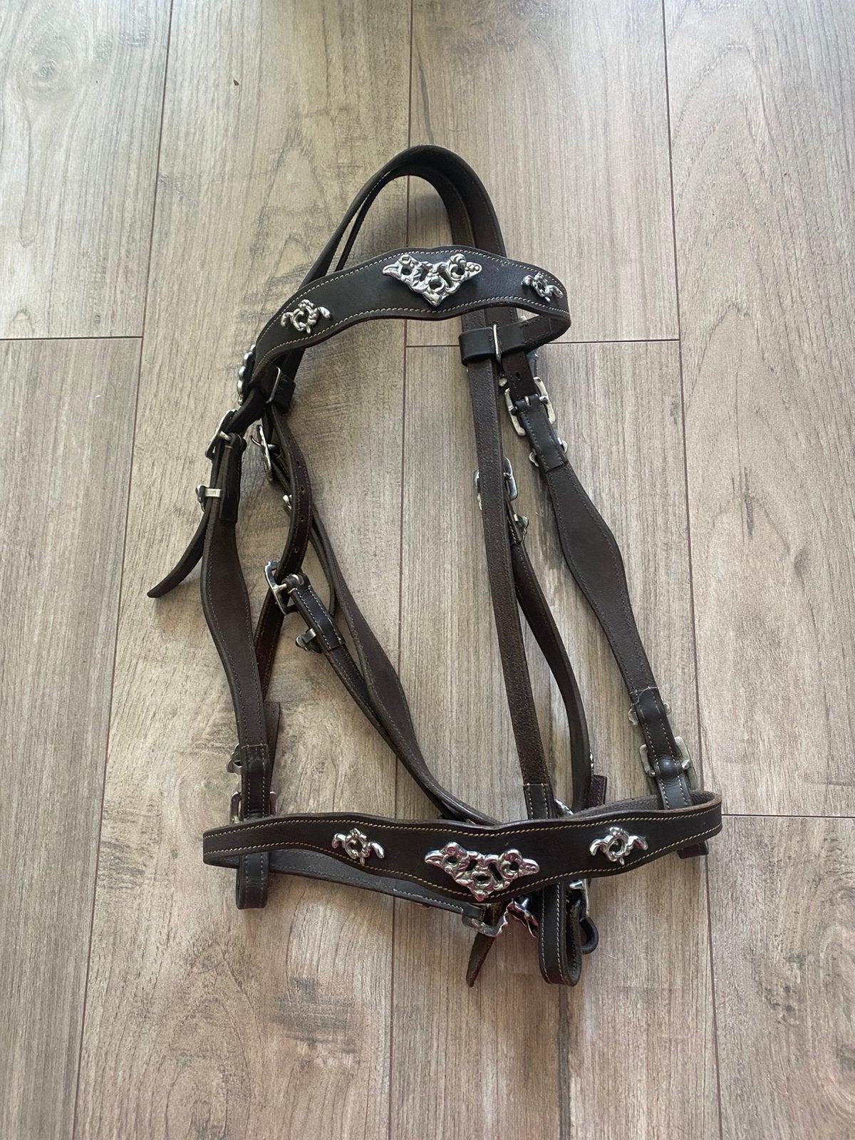 Barok hoofdstel maat full, Dieren en Toebehoren, Paarden en Pony's | Hoofdstellen en Tuigage, Hoofdstel, Overige disciplines, Bruin
