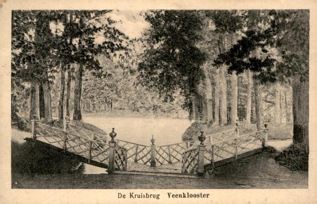 Veenklooster De Kruisbrug # 699, Verzenden, 1920 tot 1940, Gelopen, Drenthe