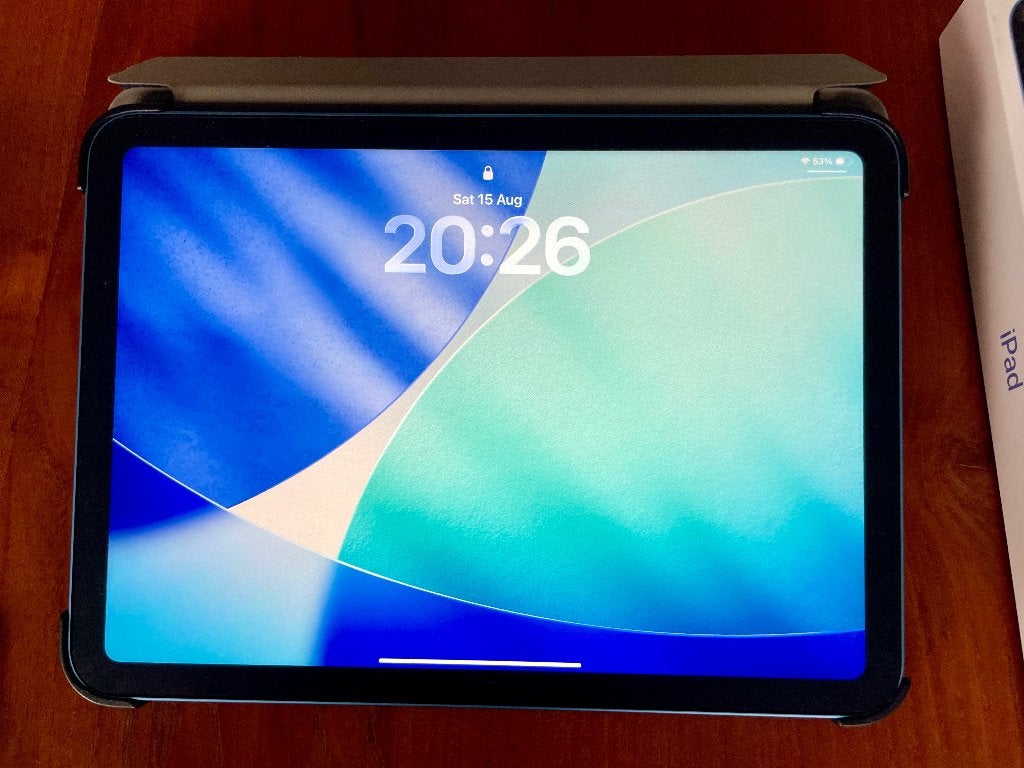Apple iPad 11-inch (2025) 128GB blauw - Zo goed als nieuw, Computers en Software, Apple iPads, 11 inch, Ophalen of Verzenden, Zo goed als nieuw