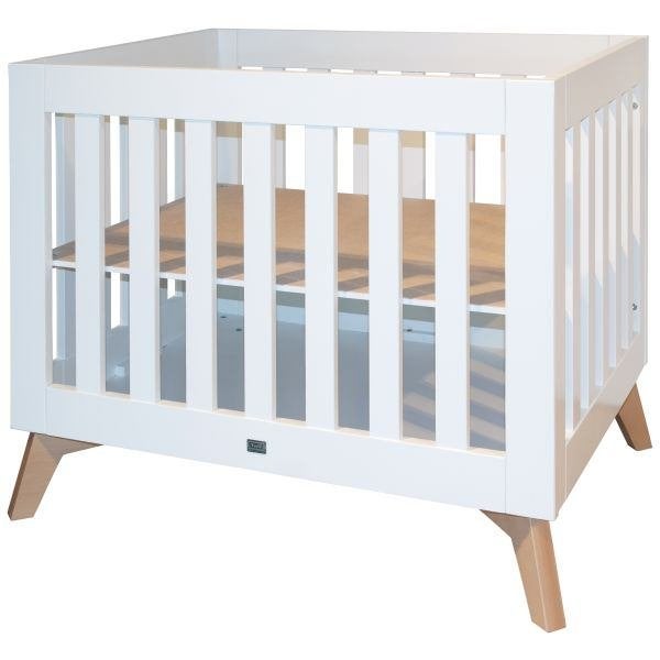 **TWF Box Riva – Wit/Beuken – Inclusief Boxkleed**, Ophalen, Gebruikt, Vierkant, In hoogte verstelbaar