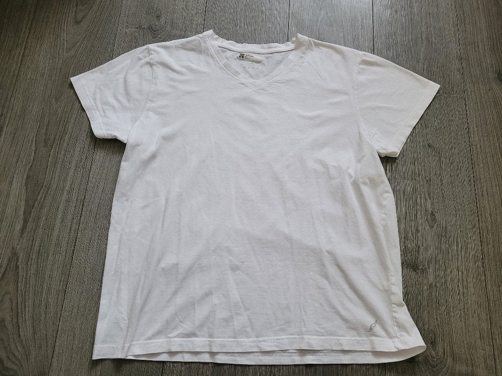 AUSTRALIAN wit T-shirt maat XL ~ HH1025, Wit, Maat 56/58 (XL), Ophalen of Verzenden, Gedragen