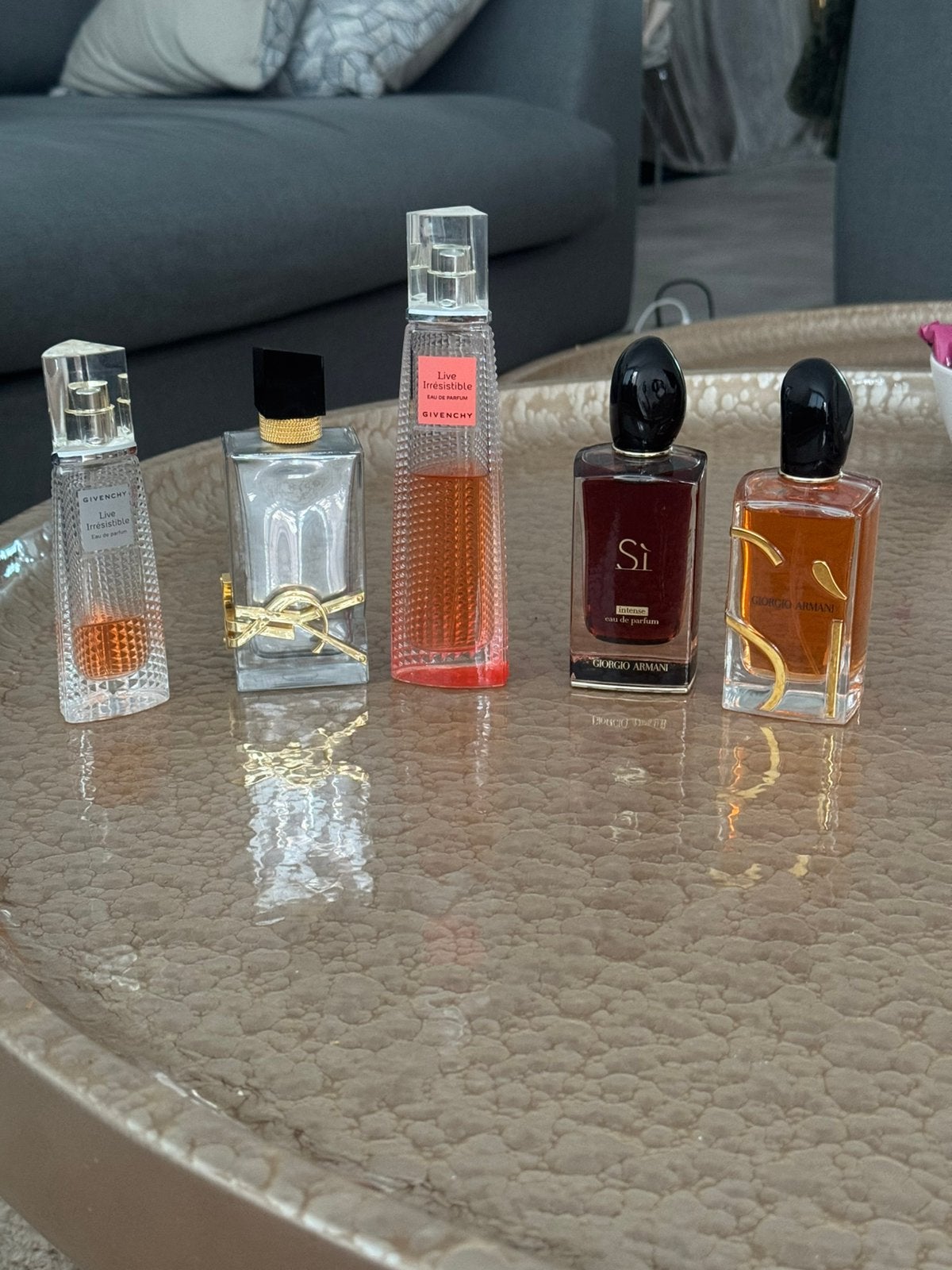 Parfums origineel 5 x, Ophalen of Verzenden, Zo goed als nieuw, Parfumfles