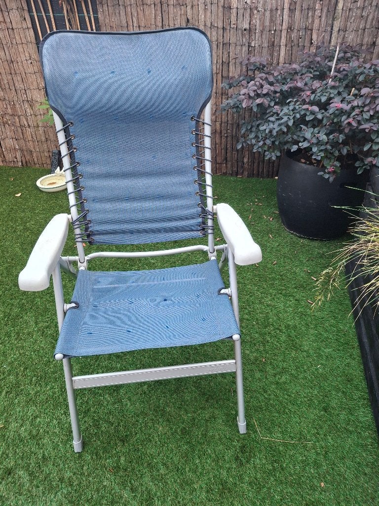 Camping stoelen, Caravans en Kamperen, Kampeermeubelen, Ophalen of Verzenden, Gebruikt, Campingstoel