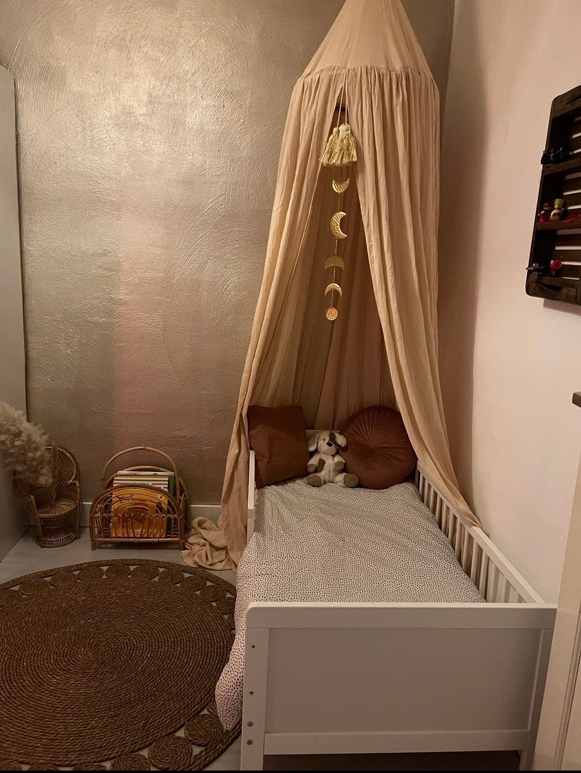 Petite amelie bedje met onder lade, Gebruikt, 70 tot 85 cm, Ophalen of Verzenden, Matras