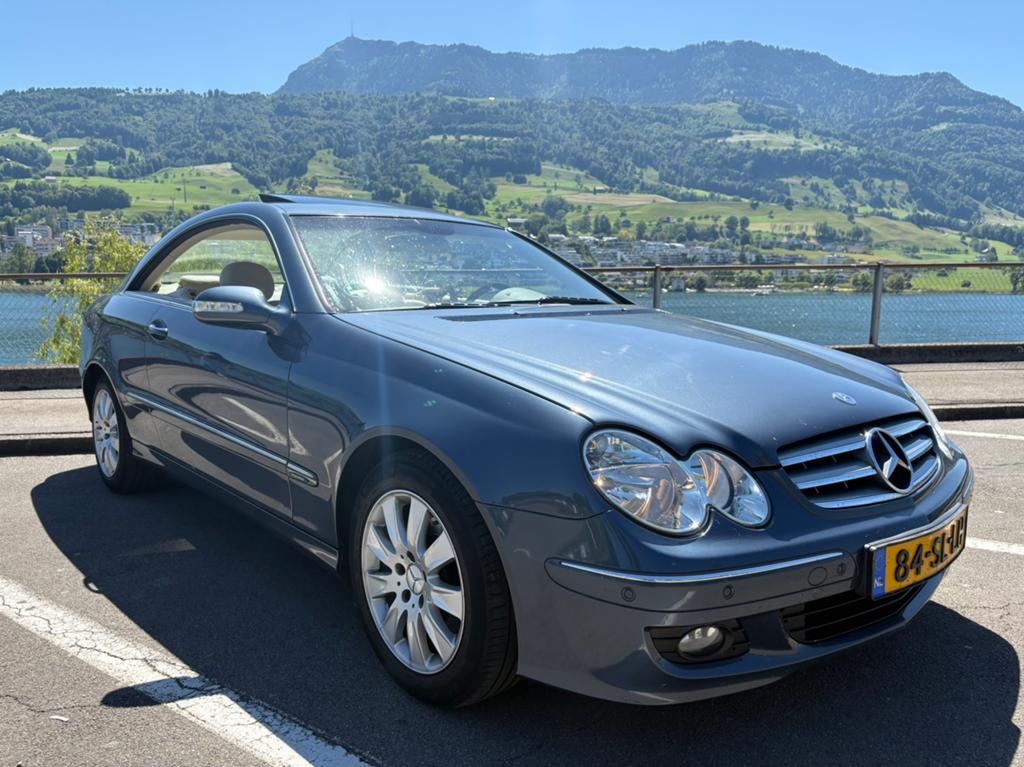 Mercedes-Benz CLK 3.0 Clk280 facelift Coupe AUT 2006 benzine, Auto's, Automaat, Achterwielaandrijving, CLK, 1500 kg