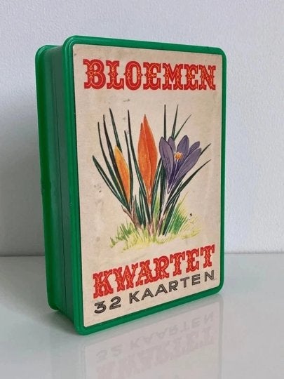 Vintage Bloemen Kwartet 1967 (Mulder) Compleet & Origineel, Ophalen of Verzenden, Gebruikt, Kwartet(ten)
