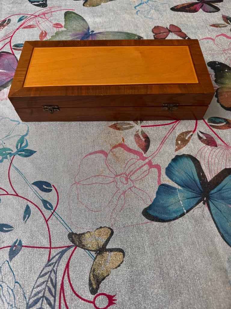 Houten Schaak- en Damspel in Luxe Opbergdoos, Hobby en Vrije tijd, Gezelschapsspellen | Bordspellen, Een of twee spelers, Ophalen of Verzenden