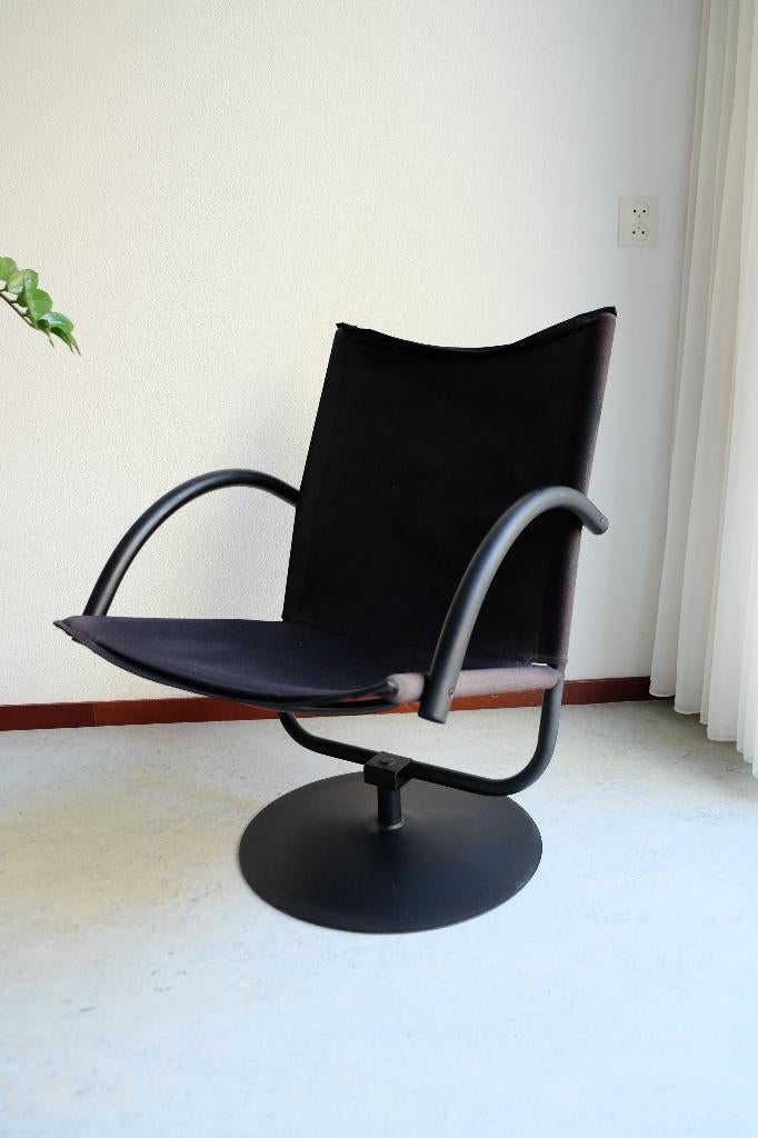 Draai fauteuil Boonzaaijer & Mazairac, Ophalen, Gebruikt, Minder dan 75 cm, Stof