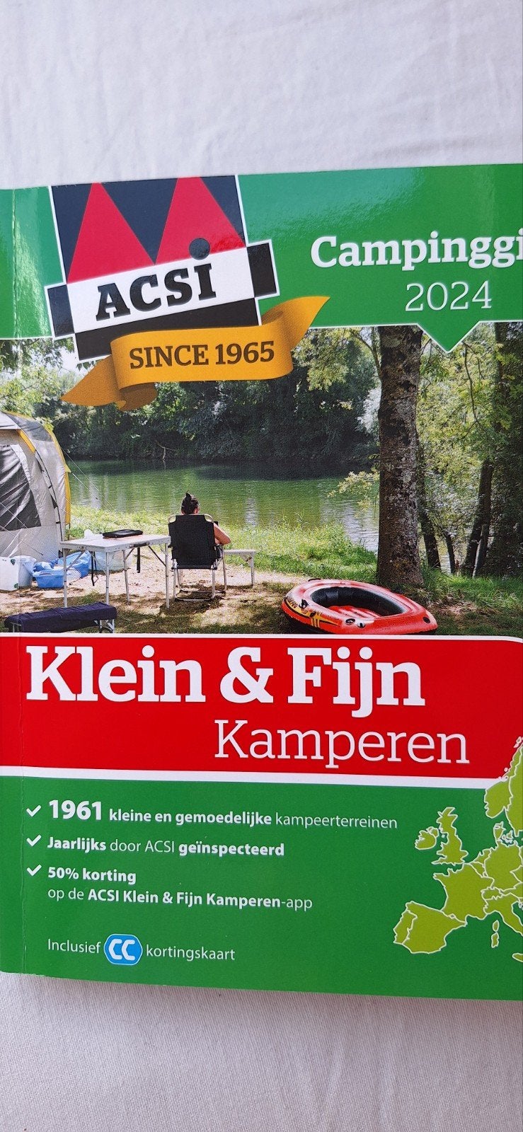 ACSI Campinggids- 2024, Overige merken, Verzenden, ACSI, Europa
