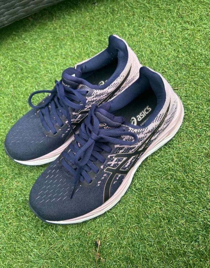 ASICS GEL-CUMULUS hardloopschoenen - Maat 39.5, Ophalen of Verzenden, Gedragen, Blauw, Sportschoenen