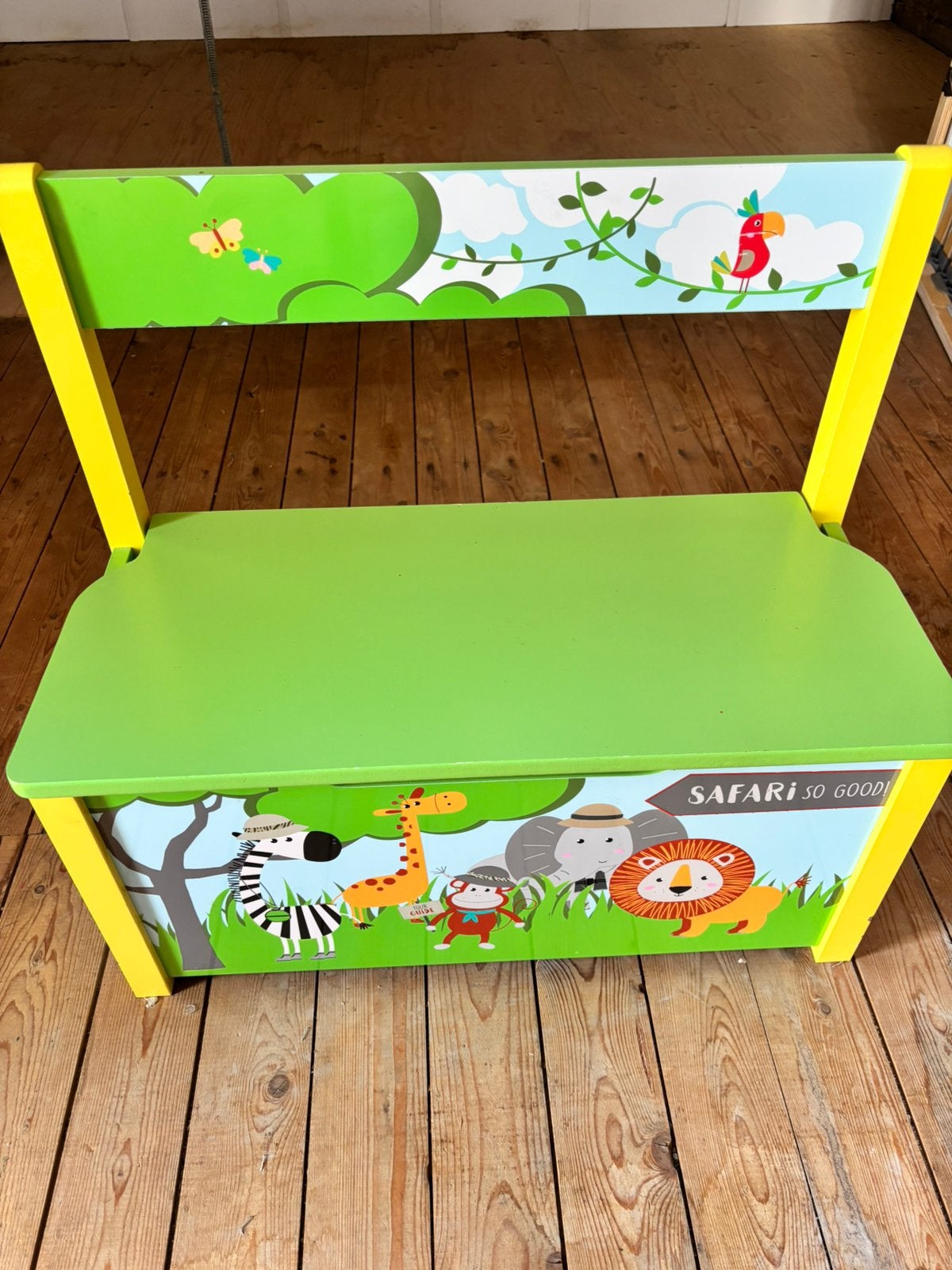 Houten kinderbank met opbergruimte, Kinderen en Baby's, Ophalen, Gebruikt, Stoel(en)
