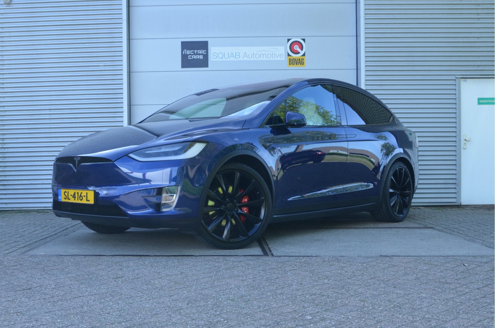 Tesla Model X 100D 6p. 22" Alu, Trekhaak (max 2.250kg), 100 kWh, 2433 kg, Vierwielaandrijving, 2250 kg