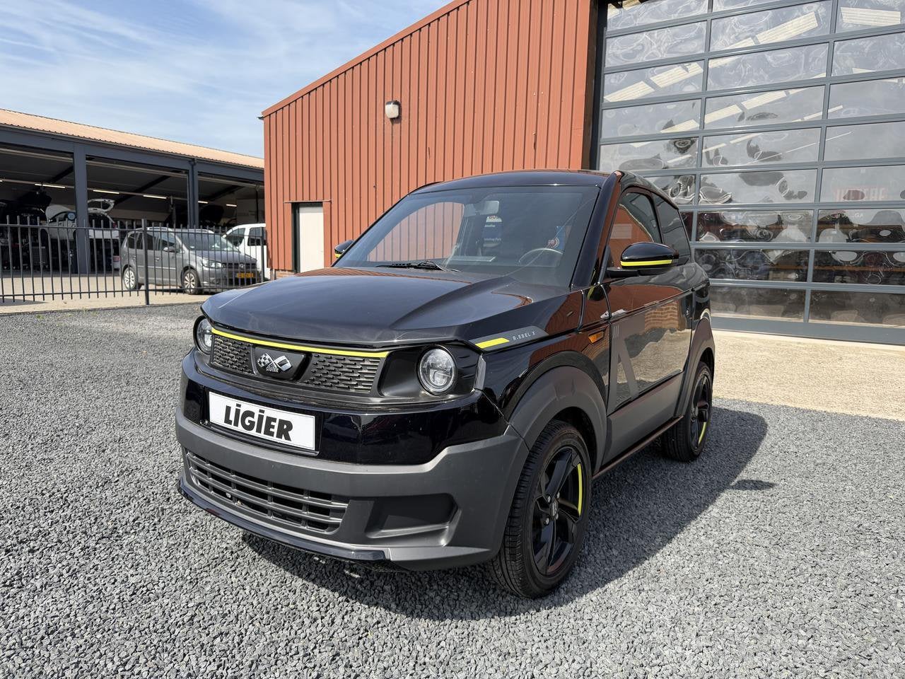 Ligier Myli EV R.EBEL 12KWH 100% ELEKTRISCH (bj 2023), Euro 5, 8 pk, Gebruikt, Zwart