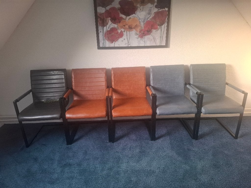 Eetkamerstoelen slede, Huis en Inrichting, Slede stoelen, Overige kleuren, Ophalen of Verzenden, Vijf, Zes of meer stoelen