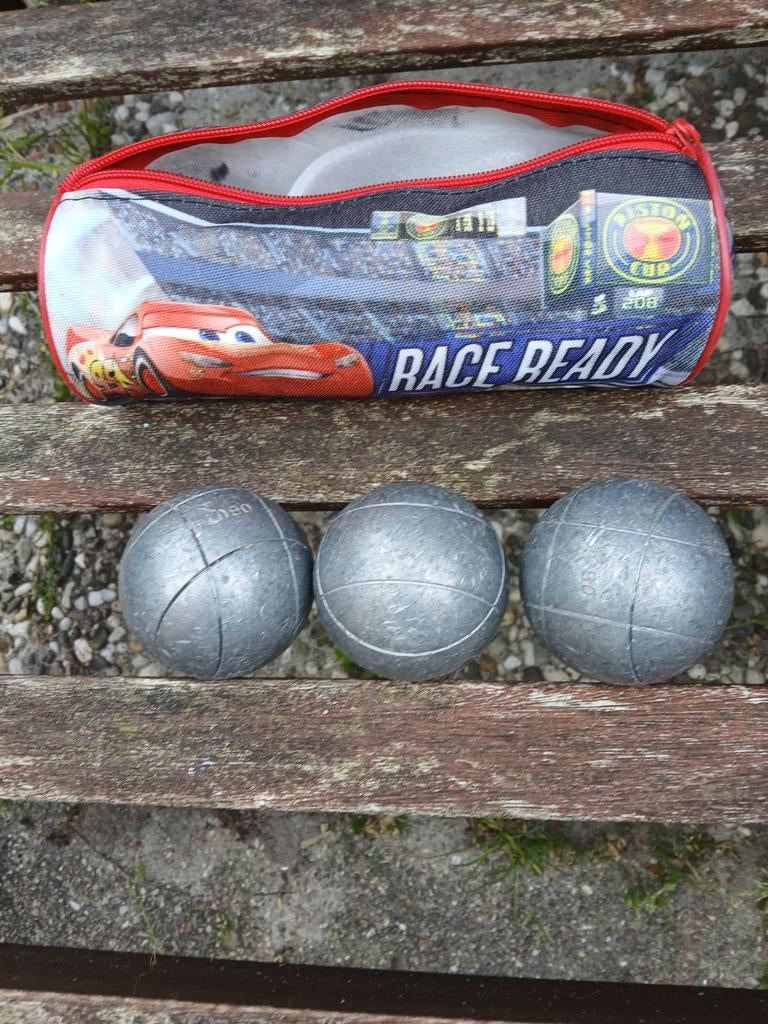 Petanque ballen met Cars etui, Ophalen of Verzenden