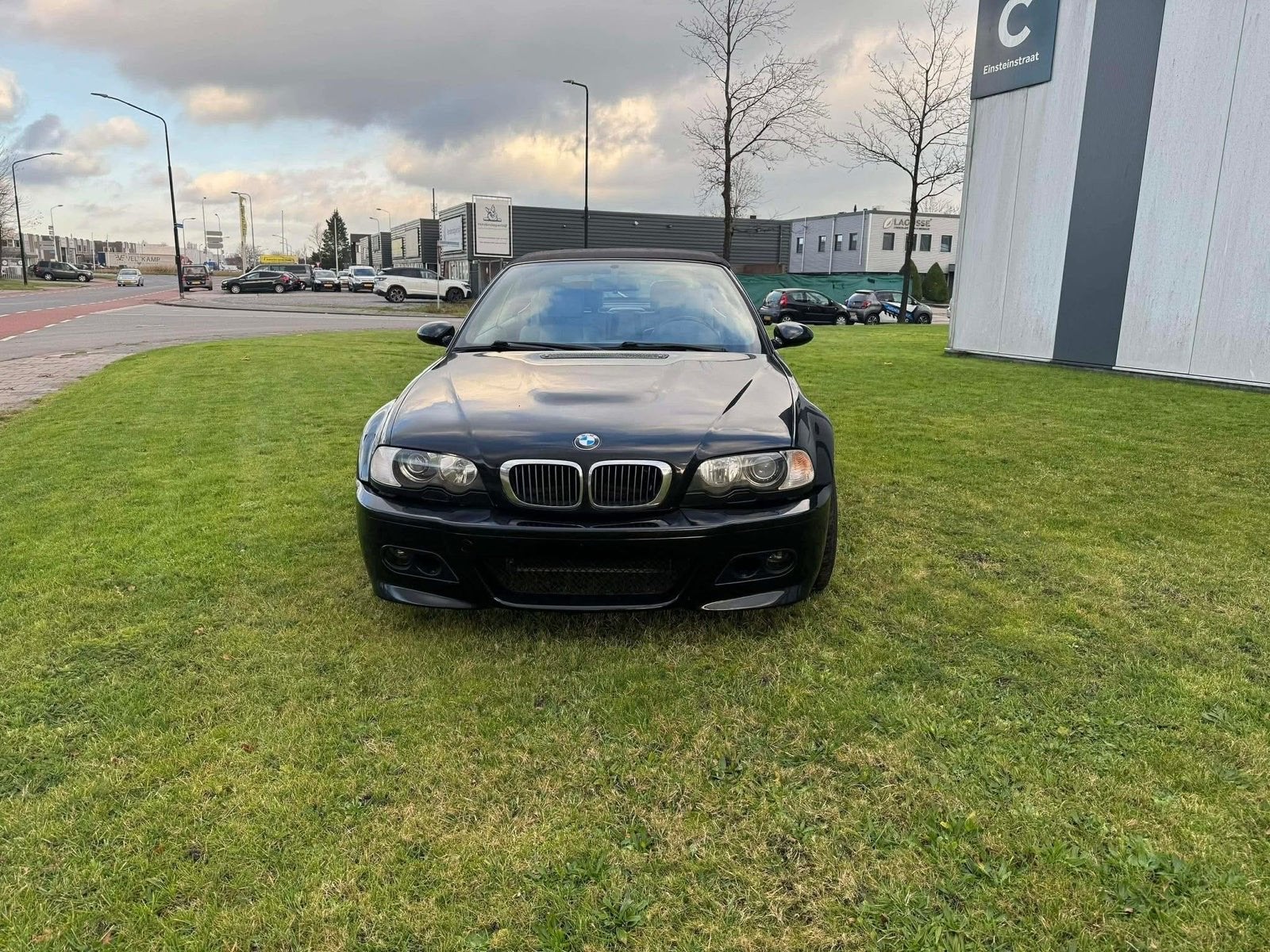 BMW E46 M3 Voor- en Achterbumper - Origineel Zwart, Ophalen, Gebruikt, Voor, Bumper