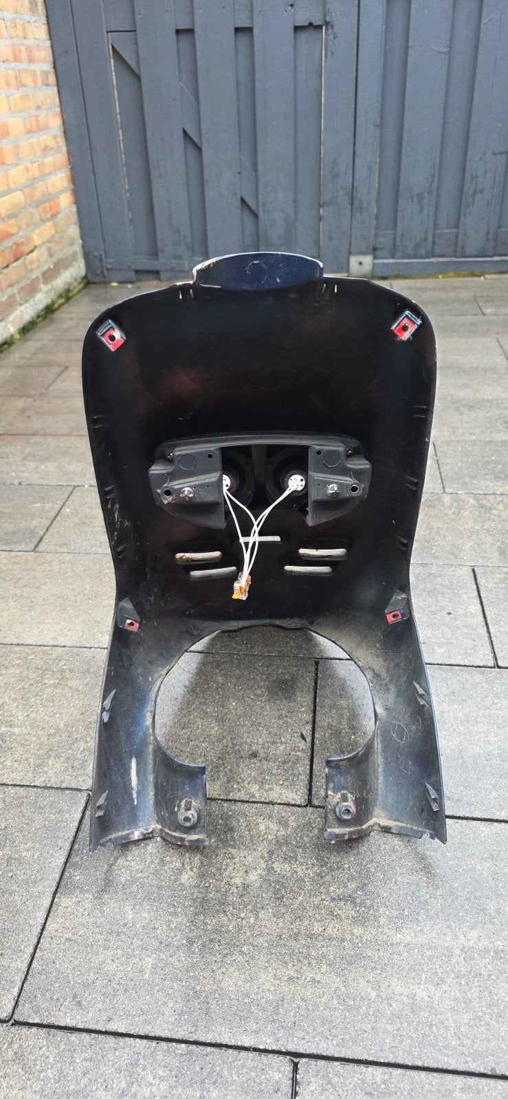 Voorkap met Eagle Eye koplamp en stuurkap Typhoon 125cc, Ophalen of Verzenden, Gebruikt, Kap, Piaggio