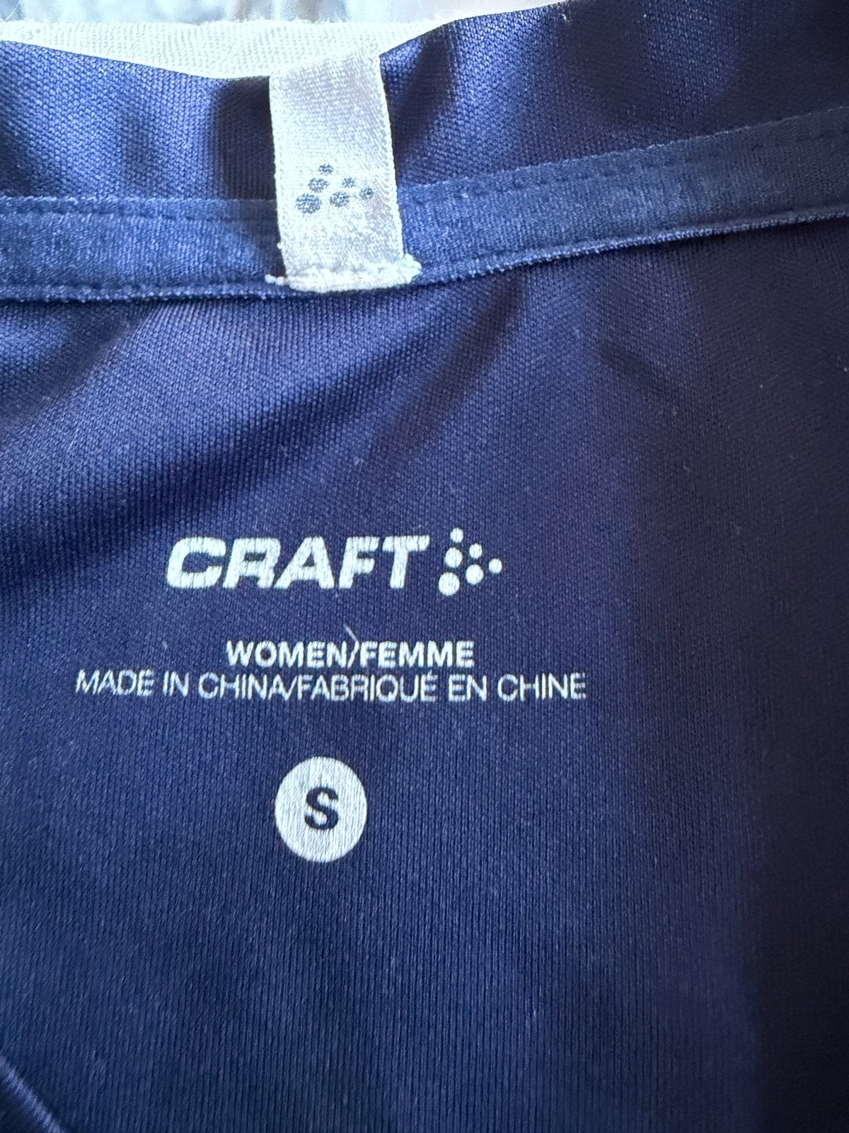 Craft Summa Sport sportkleding set (maat S), Blauw, Ophalen of Verzenden, Zo goed als nieuw, Hardlopen of Fietsen